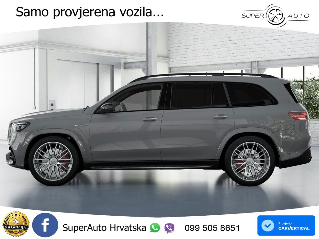 Mercedes-Benz GLS AMG GLS 63 V8 EQ Boost 4MATIC+ AMG SPEEDSHIFT TCT 9G ACC+HEAD+4xGR SJED+360+PANO