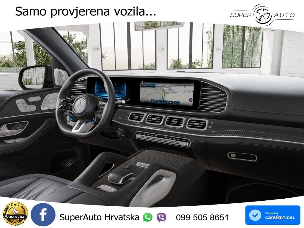 Mercedes-Benz GLS AMG GLS 63 V8 EQ Boost 4MATIC+ AMG SPEEDSHIFT TCT 9G ACC+HEAD+4xGR SJED+360+PANO