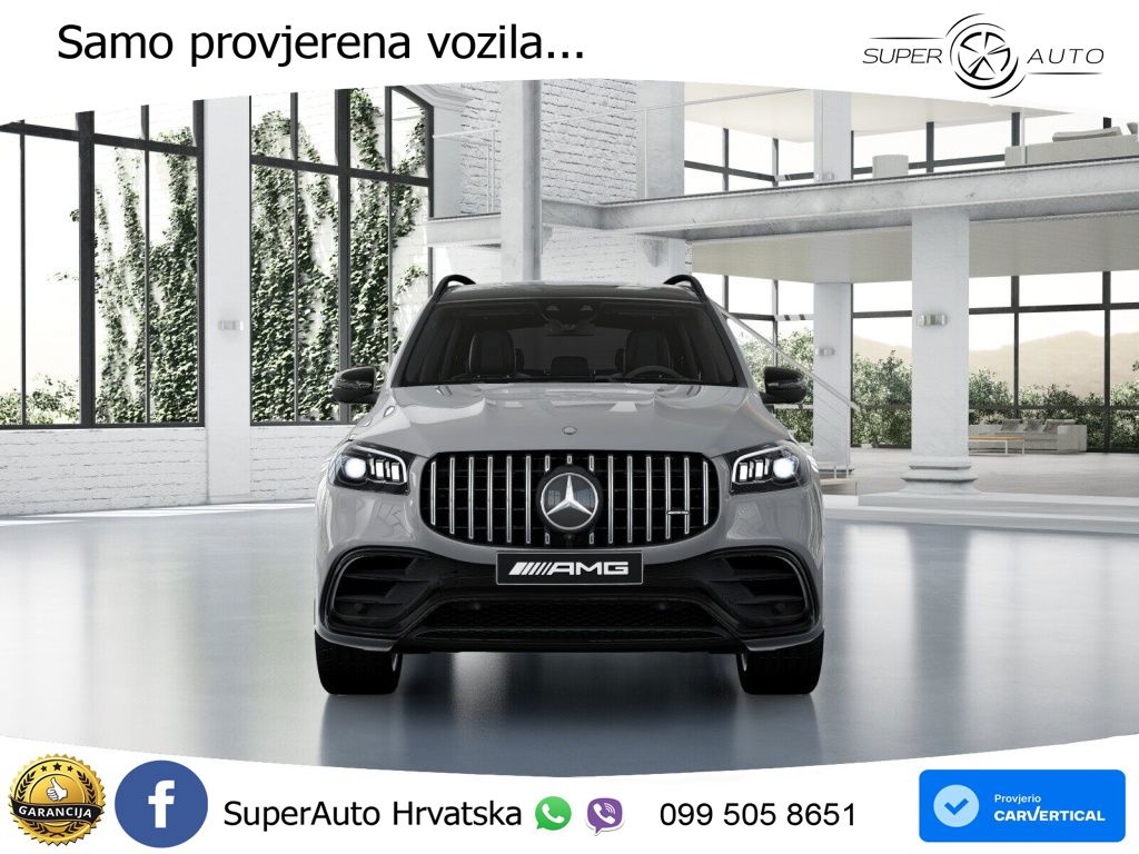 Mercedes-Benz GLS AMG GLS 63 V8 EQ Boost 4MATIC+ AMG SPEEDSHIFT TCT 9G ACC+HEAD+4xGR SJED+360+PANO