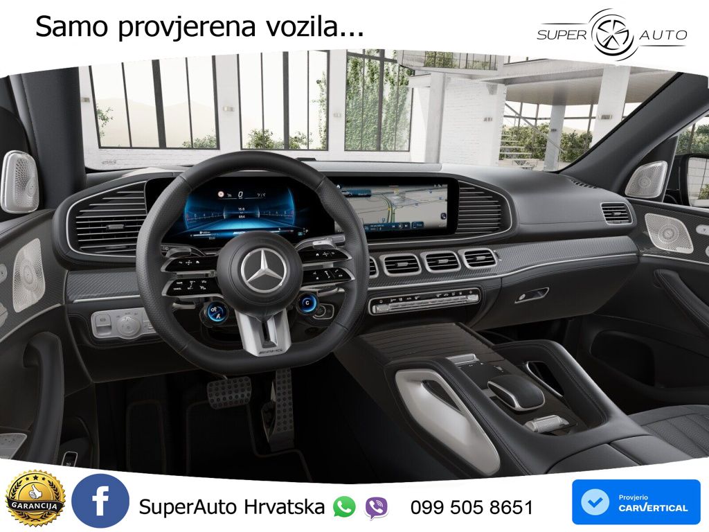Mercedes-Benz GLS AMG GLS 63 V8 EQ Boost 4MATIC+ AMG SPEEDSHIFT TCT 9G ACC+HEAD+4xGR SJED+360+PANO
