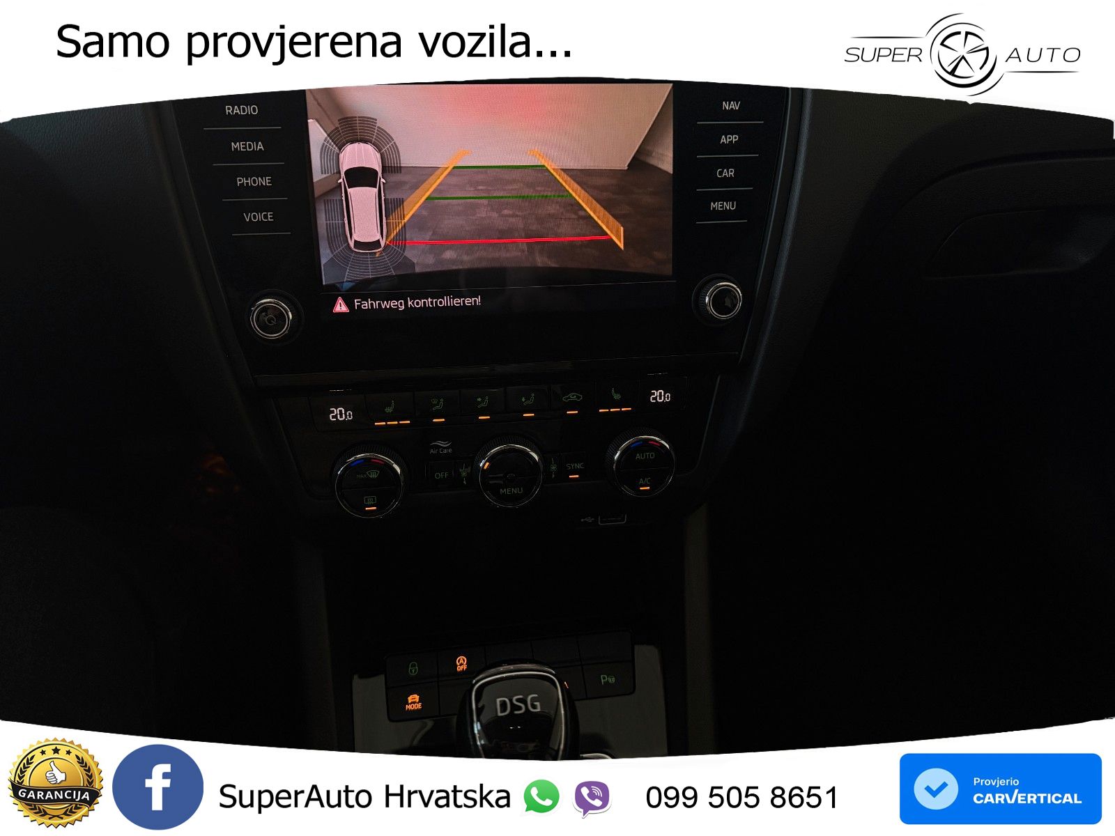 Škoda Octavia Combi 2.0 TDI (150 KS) DSG LED+GR SJED+ACC