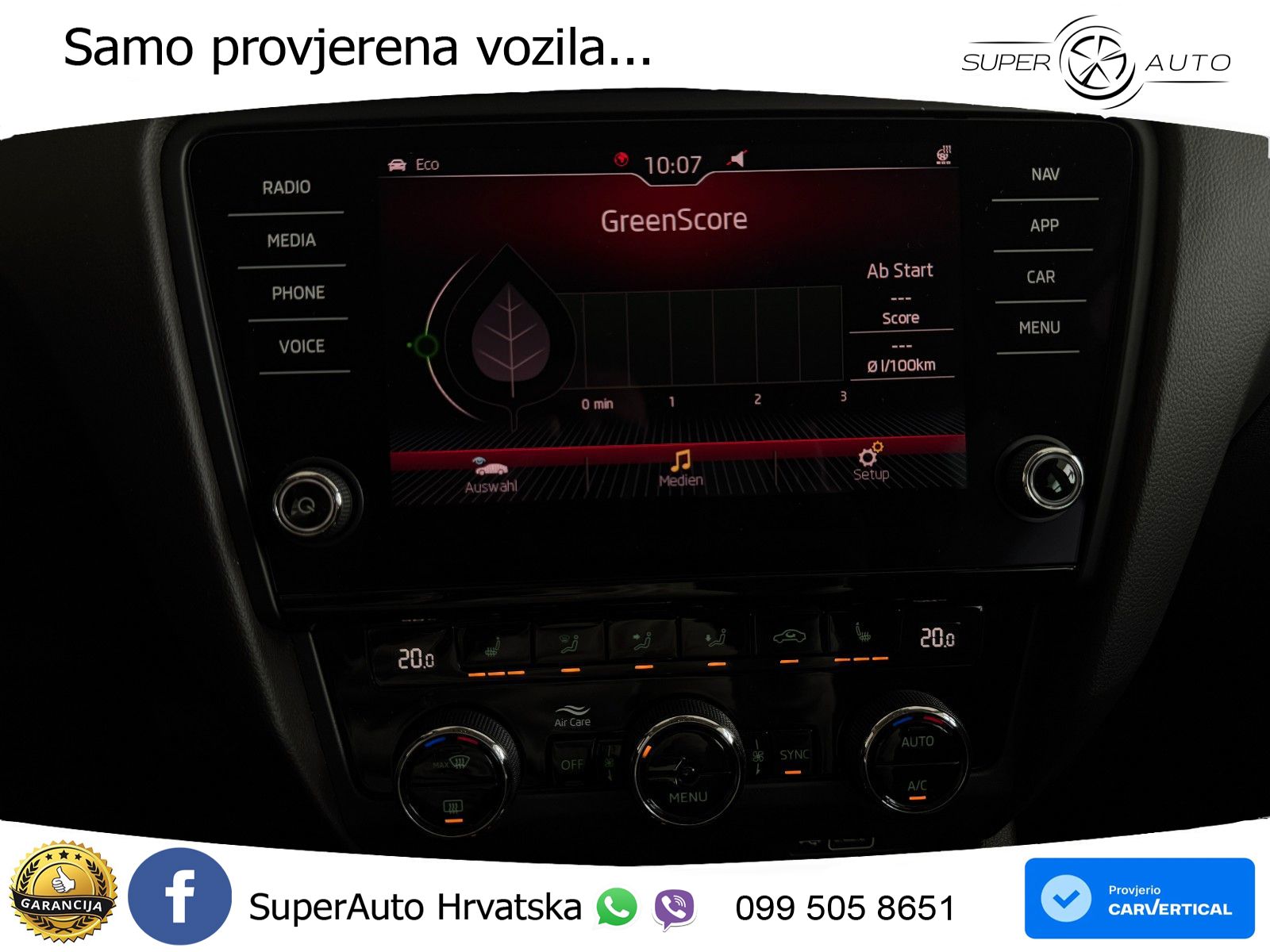 Škoda Octavia Combi 2.0 TDI (150 KS) DSG LED+GR SJED+ACC