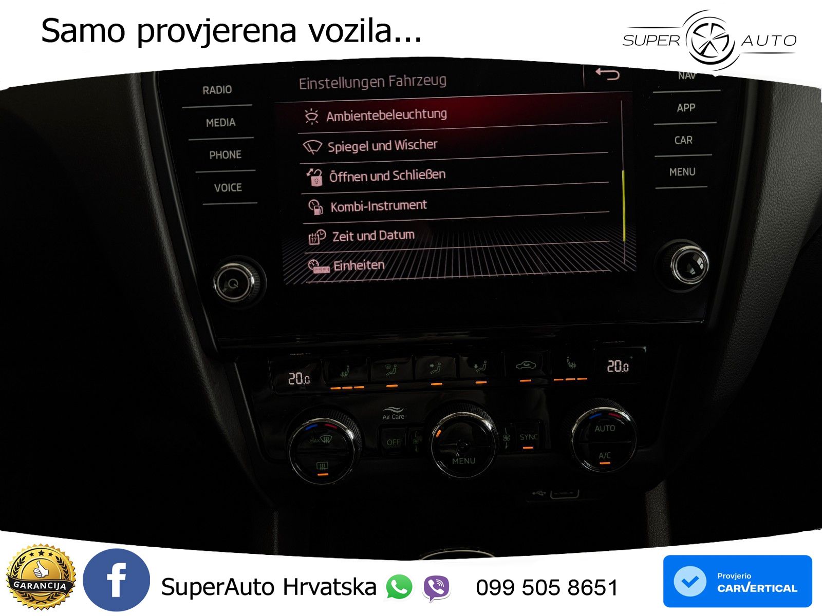 Škoda Octavia Combi 2.0 TDI (150 KS) DSG LED+GR SJED+ACC