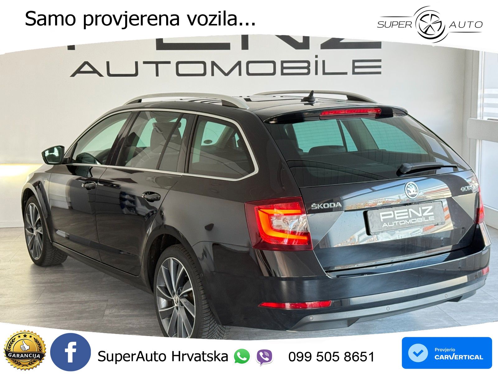 Škoda Octavia Combi 2.0 TDI (150 KS) DSG LED+GR SJED+ACC
