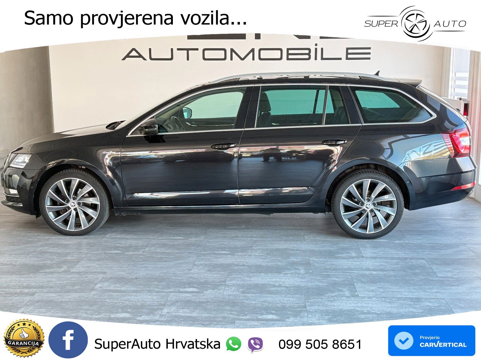 Škoda Octavia Combi 2.0 TDI (150 KS) DSG LED+GR SJED+ACC