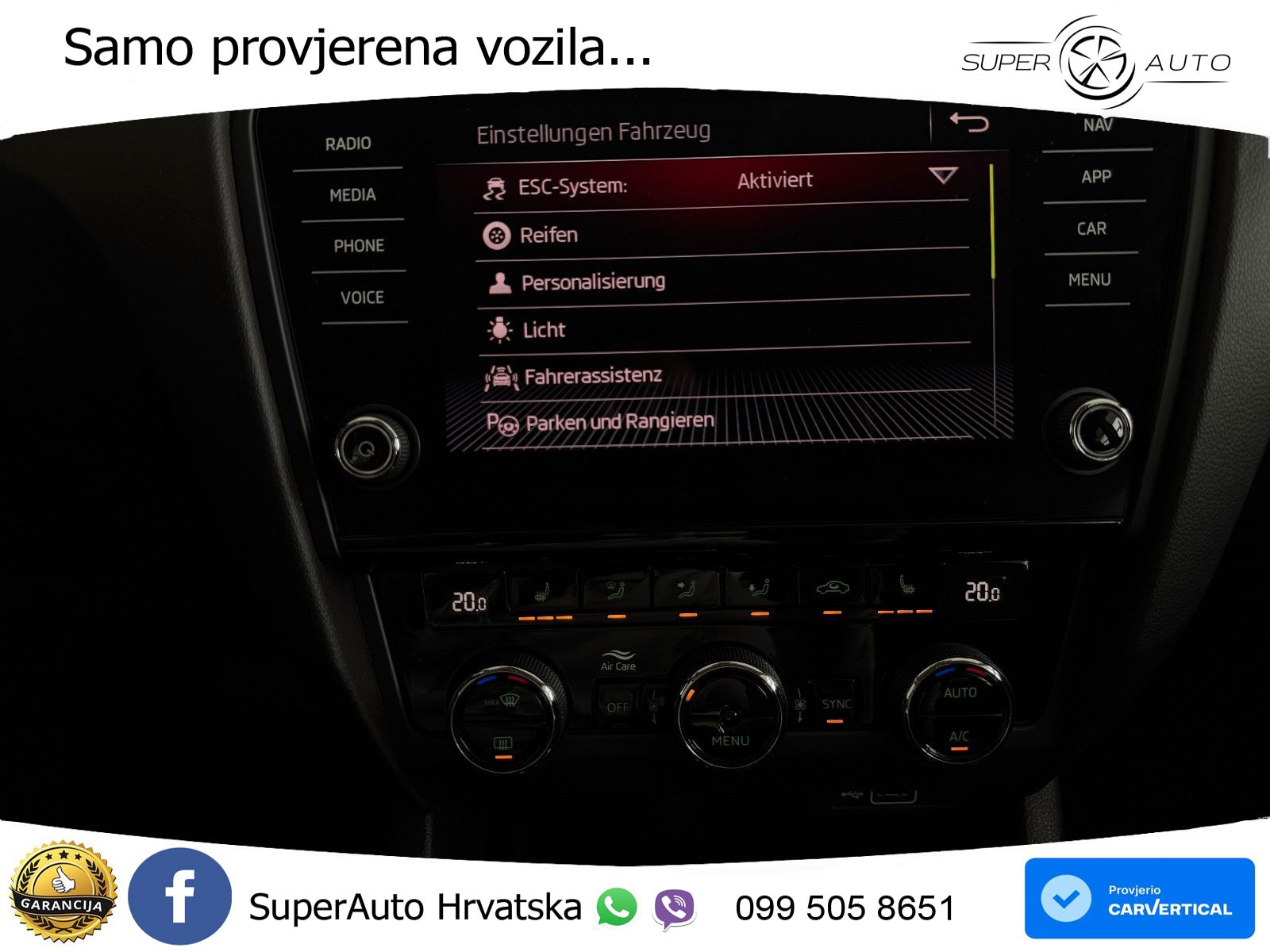 Škoda Octavia Combi 2.0 TDI (150 KS) DSG LED+GR SJED+ACC