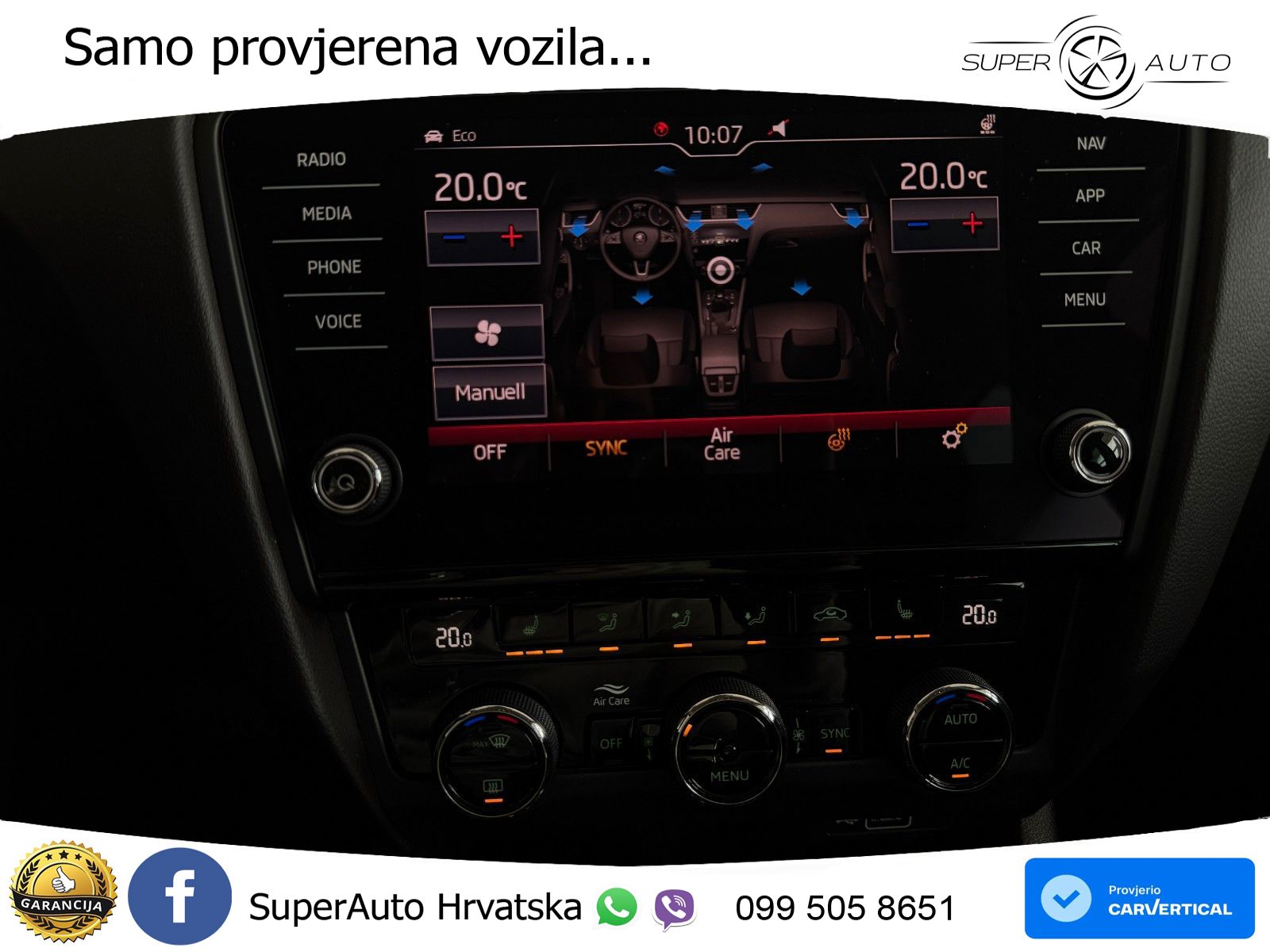 Škoda Octavia Combi 2.0 TDI (150 KS) DSG LED+GR SJED+ACC