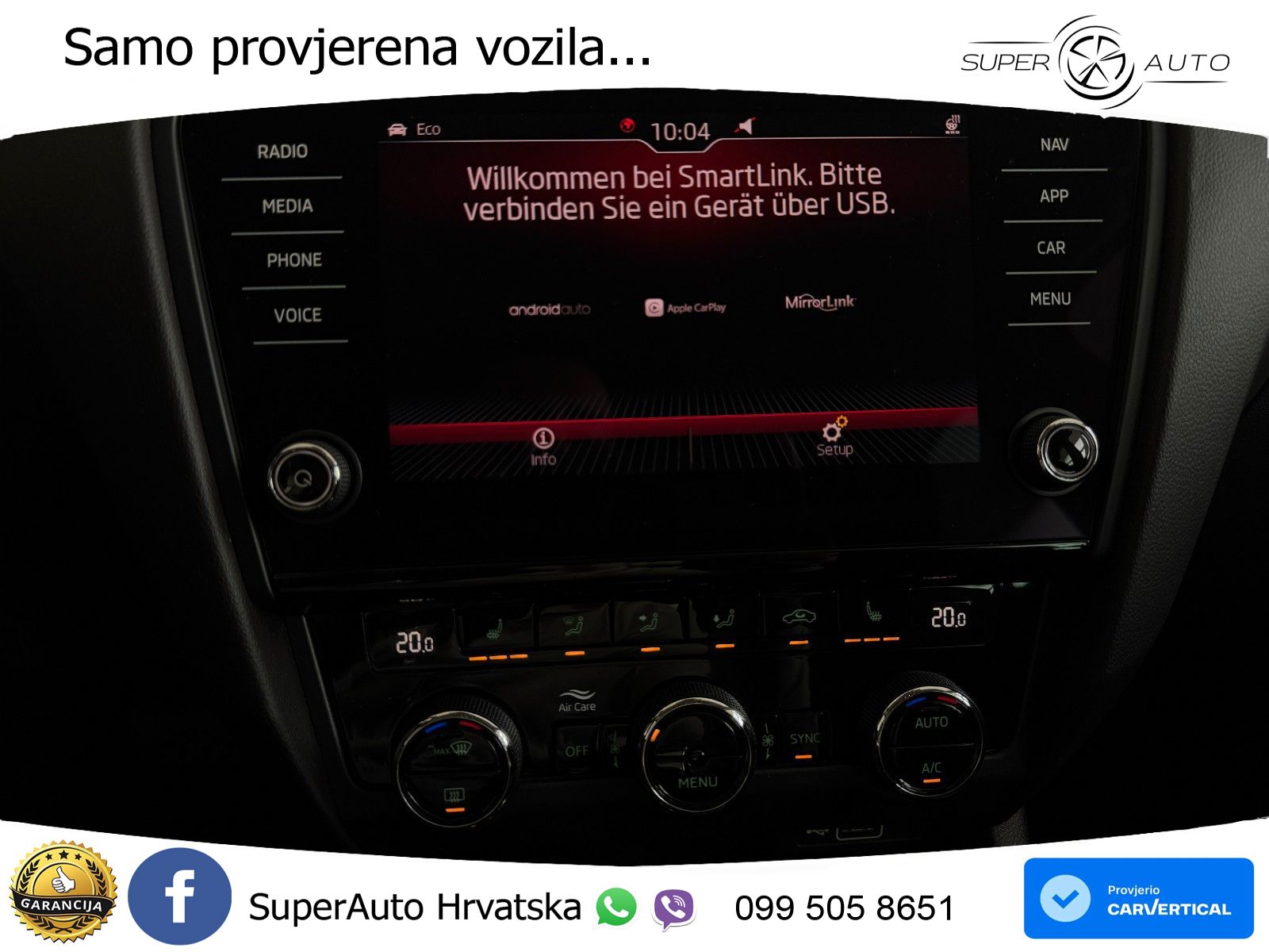 Škoda Octavia Combi 2.0 TDI (150 KS) DSG LED+GR SJED+ACC