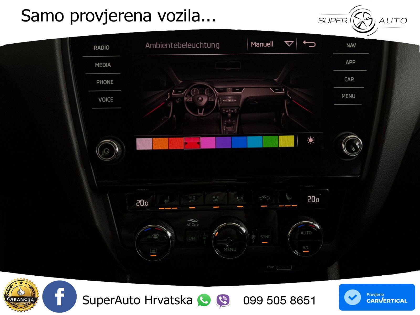 Škoda Octavia Combi 2.0 TDI (150 KS) DSG LED+GR SJED+ACC