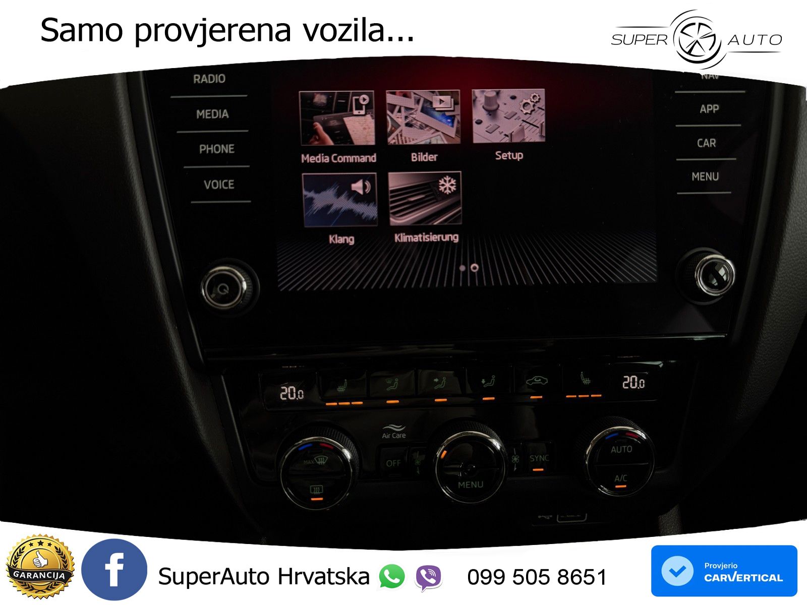 Škoda Octavia Combi 2.0 TDI (150 KS) DSG LED+GR SJED+ACC