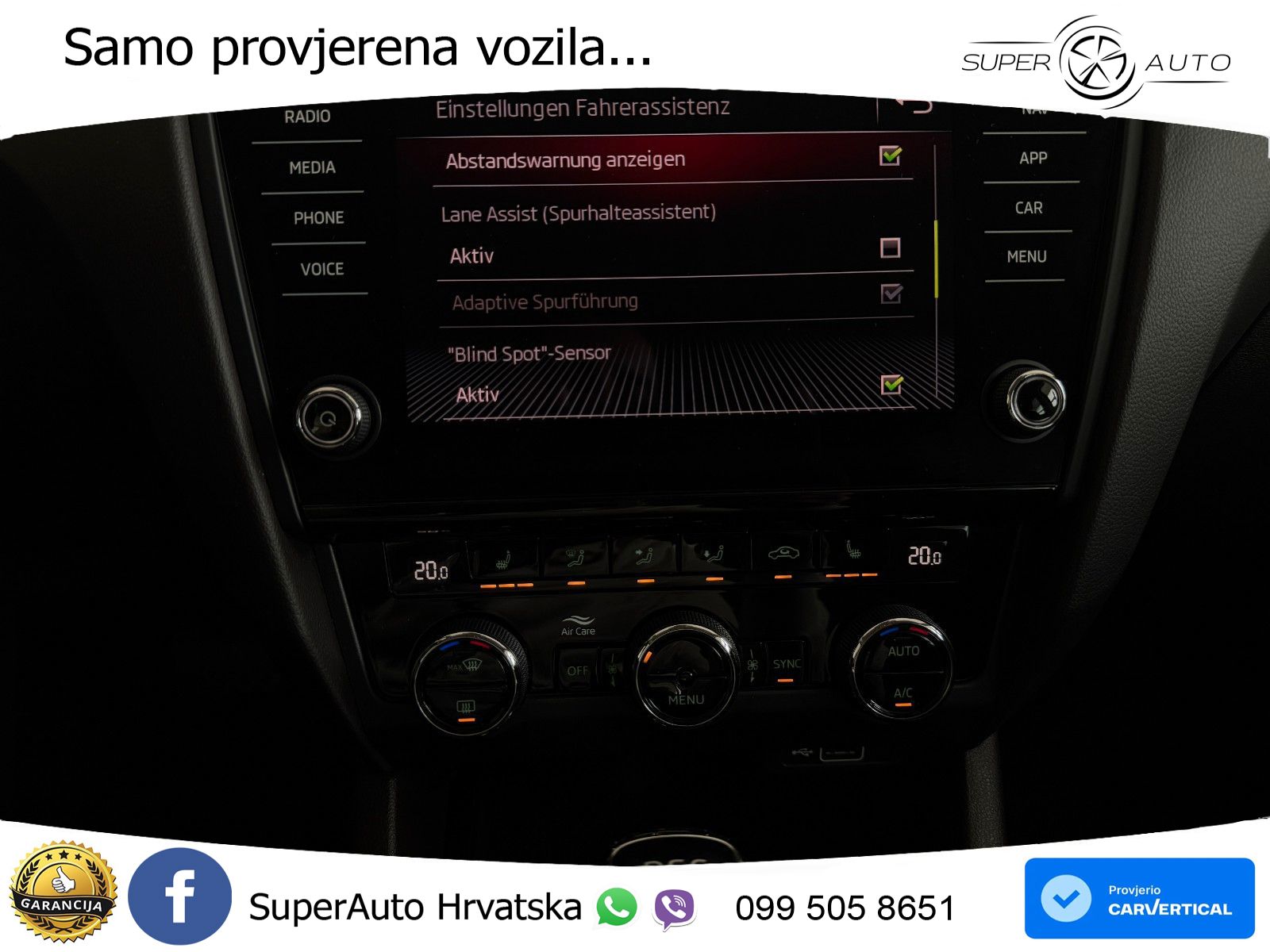 Škoda Octavia Combi 2.0 TDI (150 KS) DSG LED+GR SJED+ACC