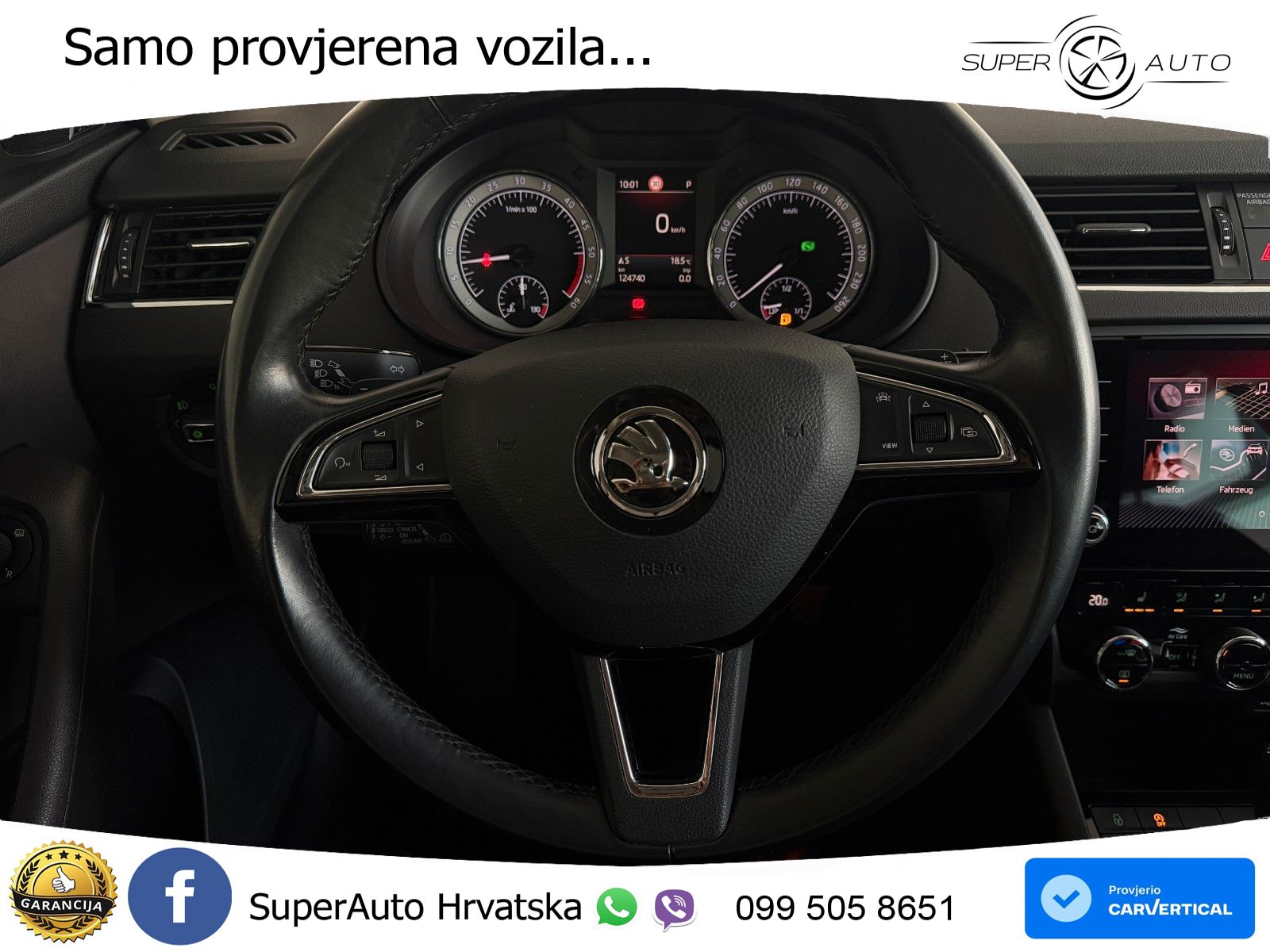Škoda Octavia Combi 2.0 TDI (150 KS) DSG LED+GR SJED+ACC
