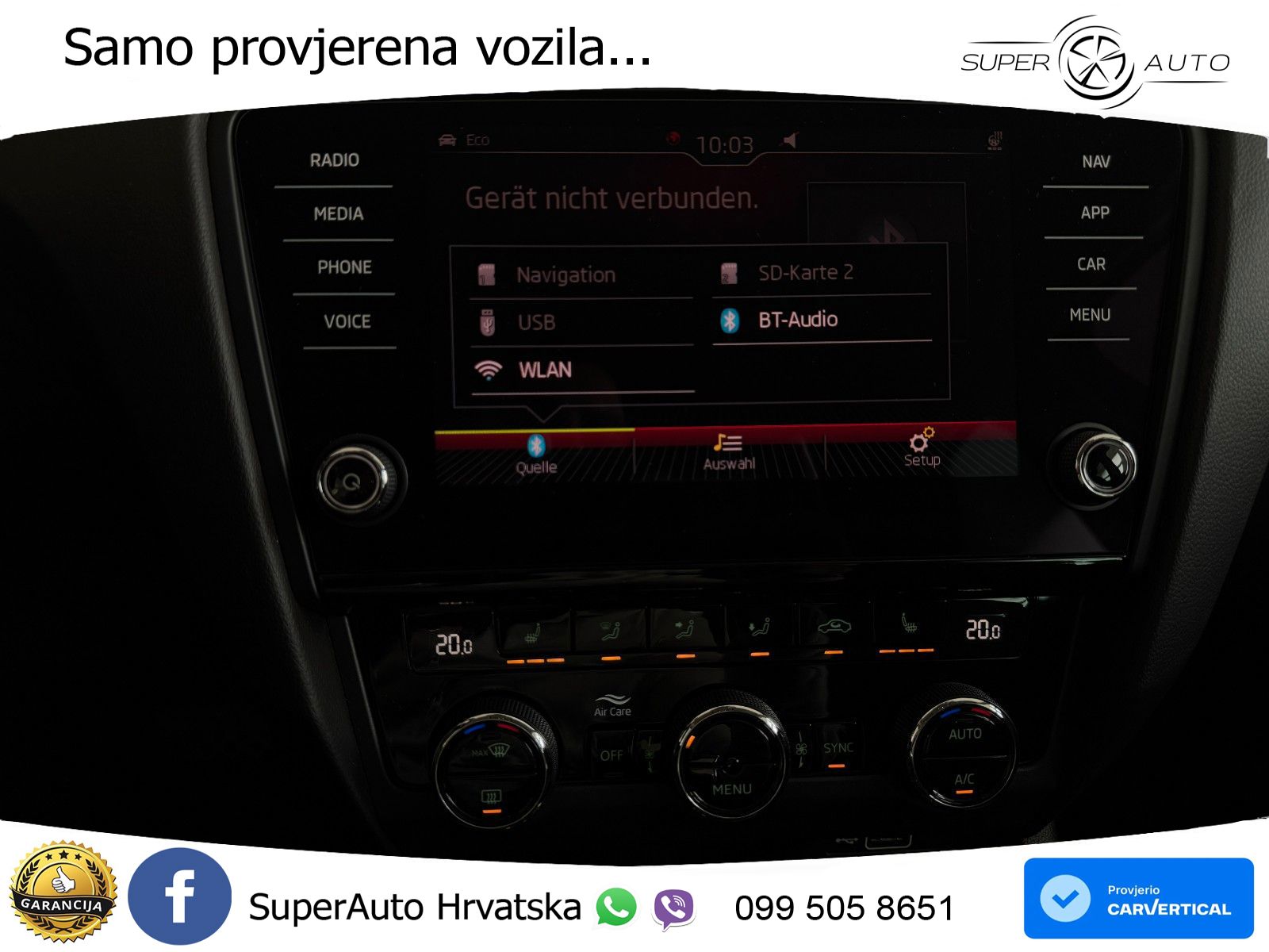 Škoda Octavia Combi 2.0 TDI (150 KS) DSG LED+GR SJED+ACC