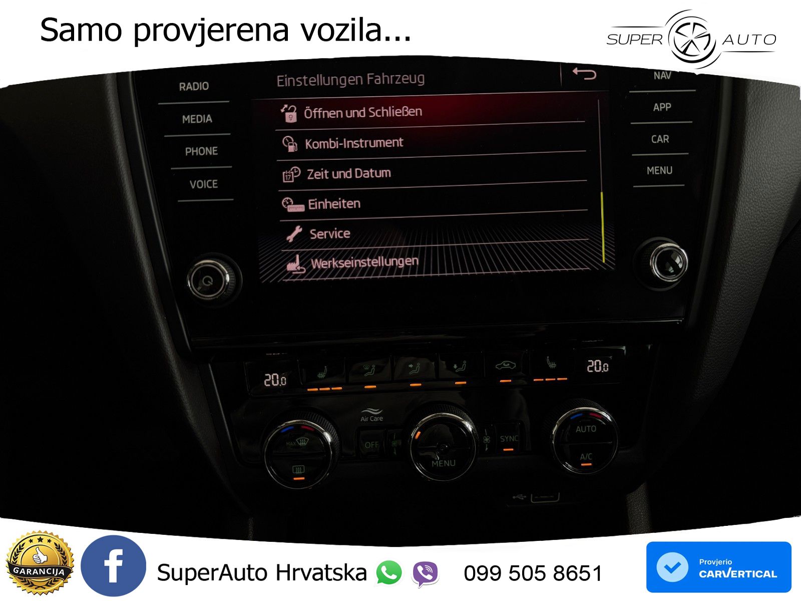 Škoda Octavia Combi 2.0 TDI (150 KS) DSG LED+GR SJED+ACC