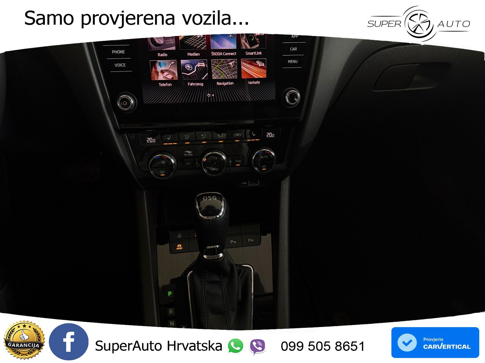 Škoda Octavia Combi 2.0 TDI (150 KS) DSG LED+GR SJED+ACC