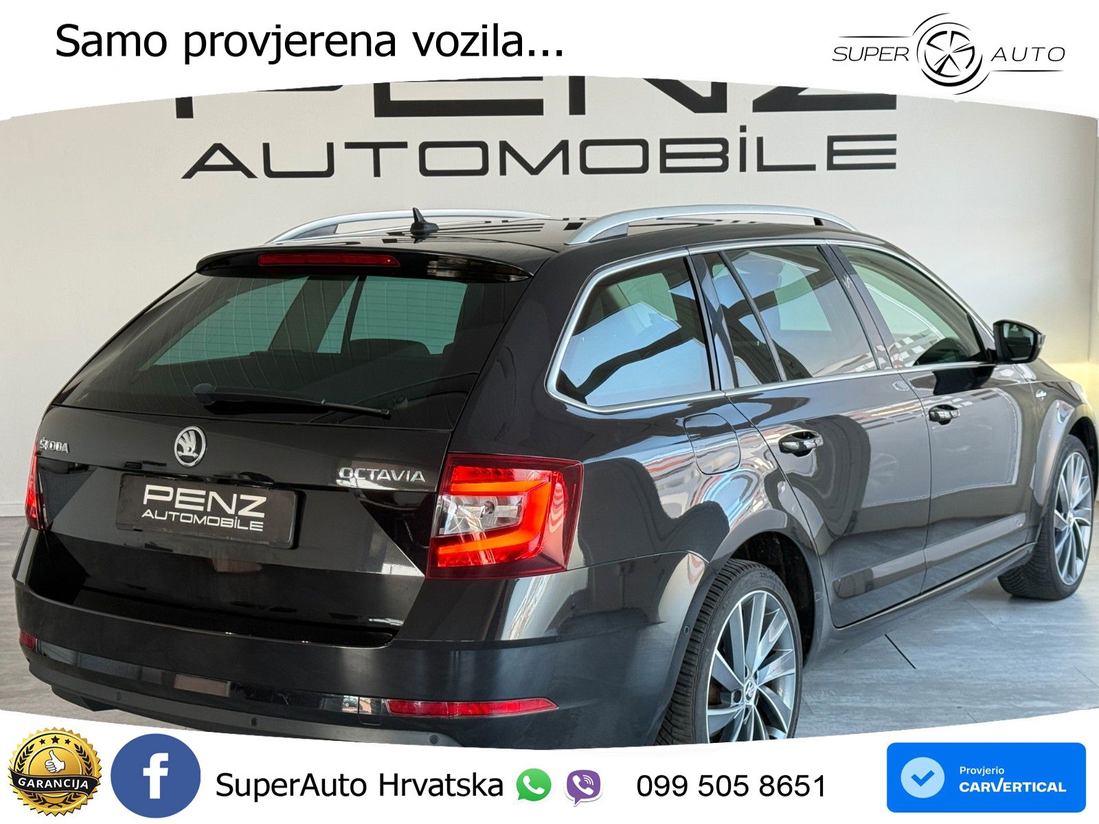 Škoda Octavia Combi 2.0 TDI (150 KS) DSG LED+GR SJED+ACC