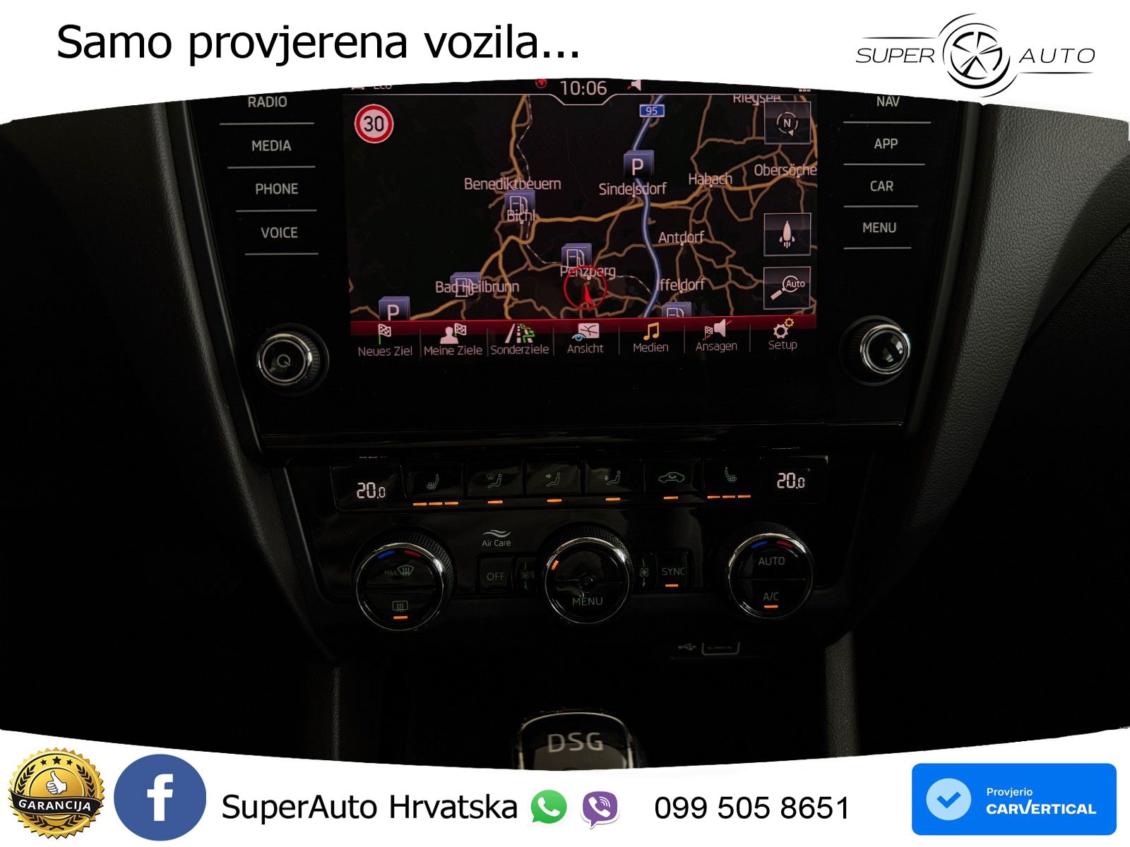 Škoda Octavia Combi 2.0 TDI (150 KS) DSG LED+GR SJED+ACC