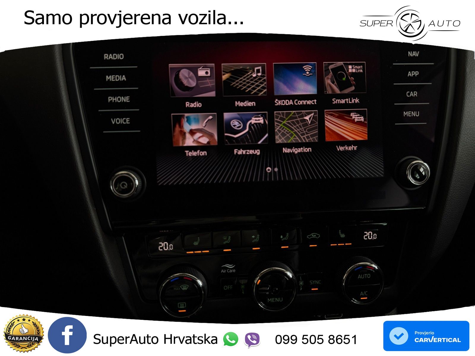 Škoda Octavia Combi 2.0 TDI (150 KS) DSG LED+GR SJED+ACC