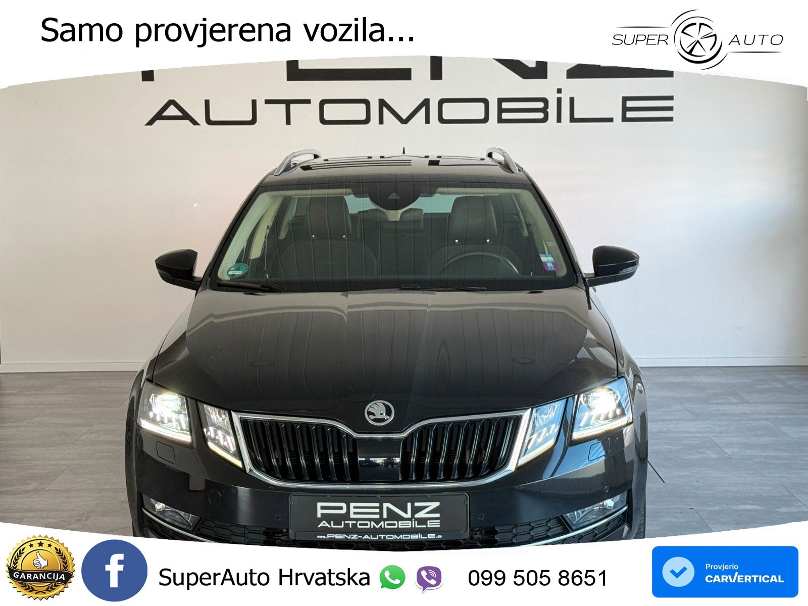 Škoda Octavia Combi 2.0 TDI (150 KS) DSG LED+GR SJED+ACC