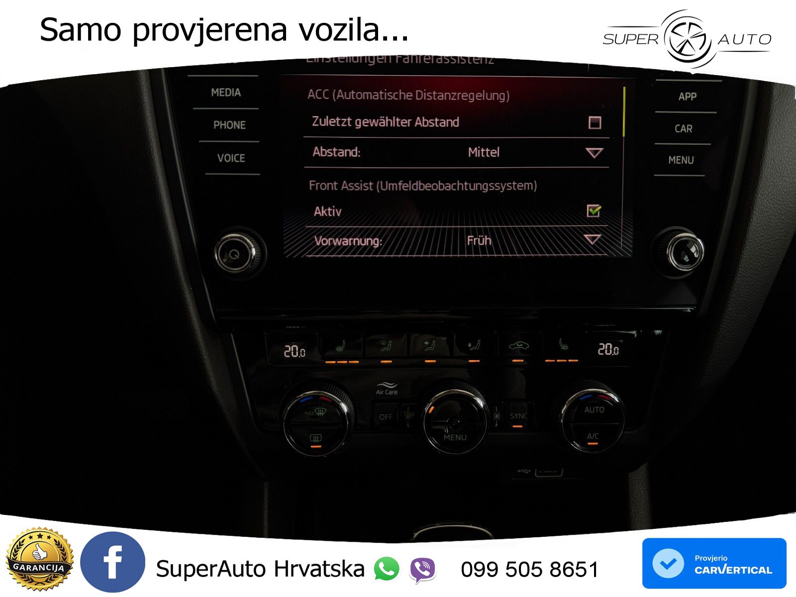 Škoda Octavia Combi 2.0 TDI (150 KS) DSG LED+GR SJED+ACC