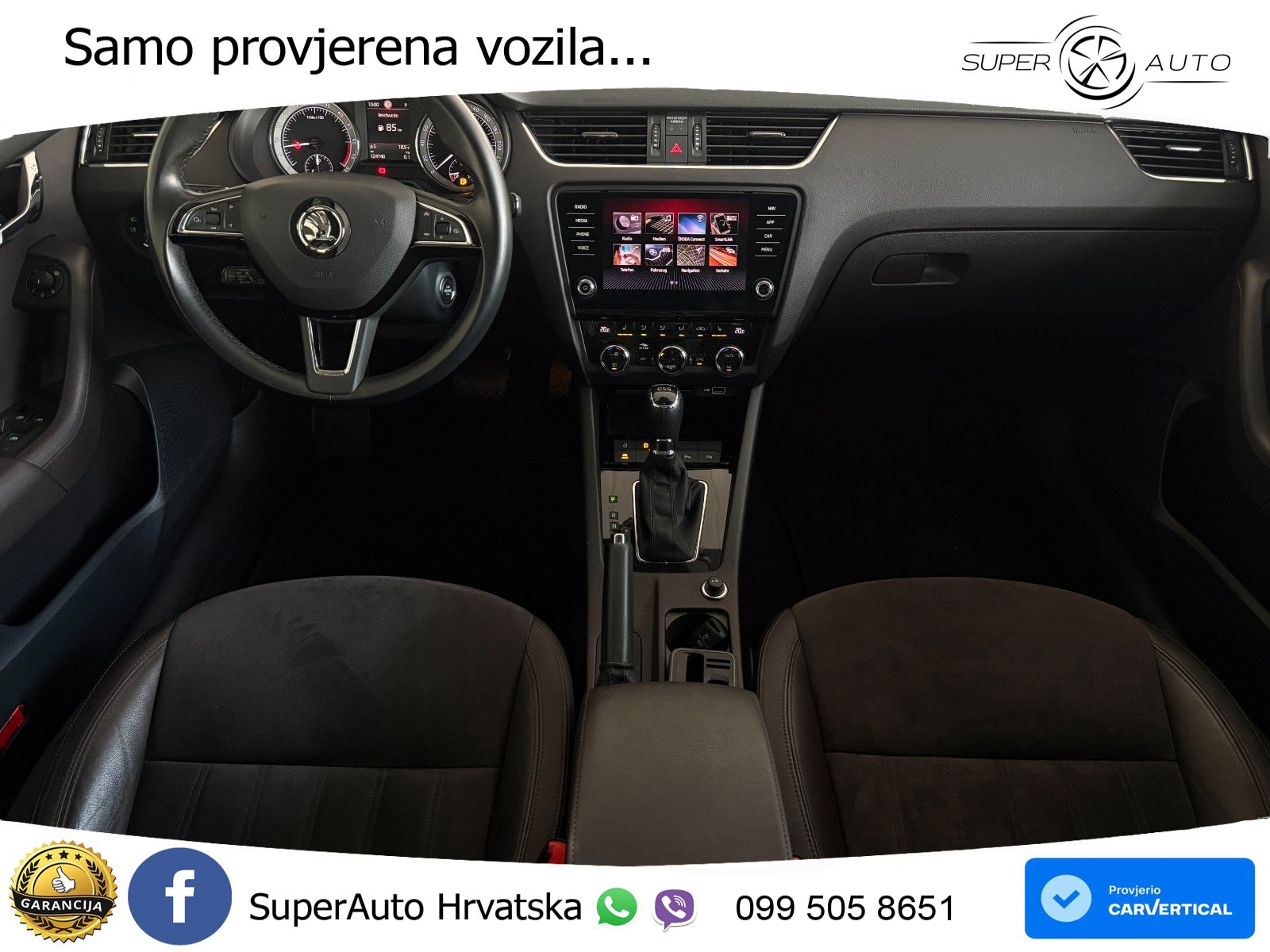 Škoda Octavia Combi 2.0 TDI (150 KS) DSG LED+GR SJED+ACC