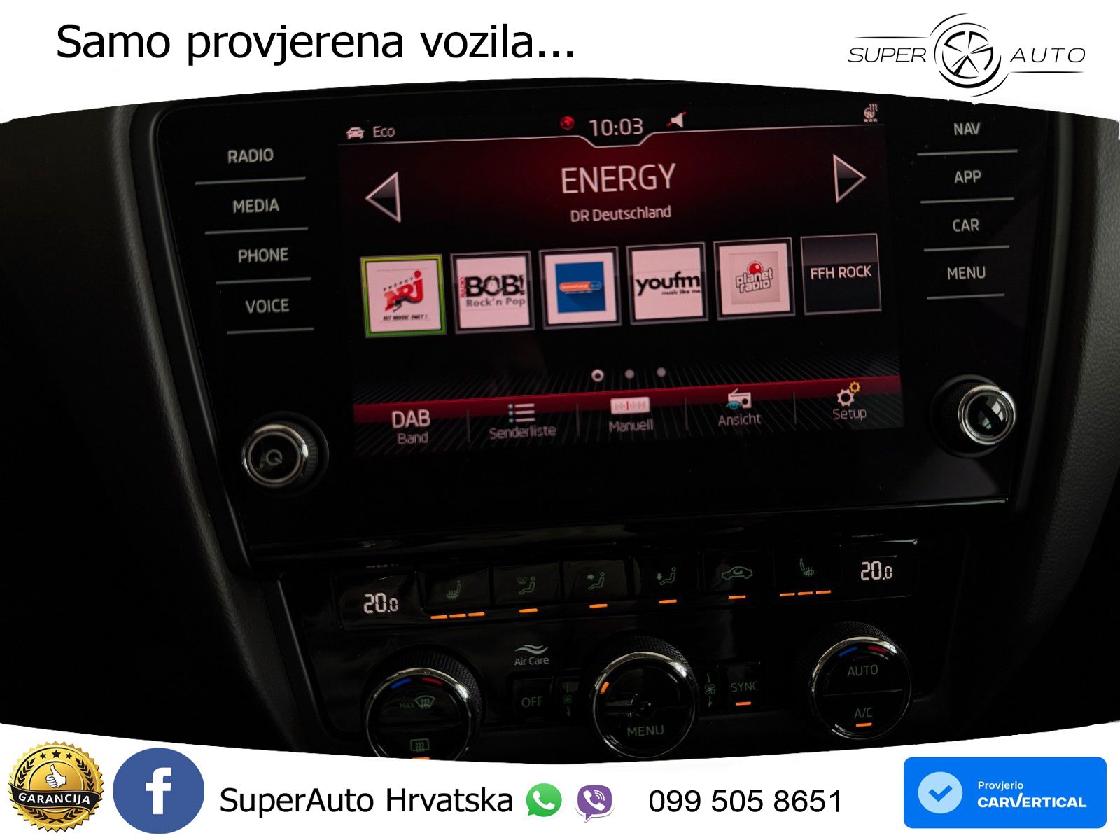 Škoda Octavia Combi 2.0 TDI (150 KS) DSG LED+GR SJED+ACC