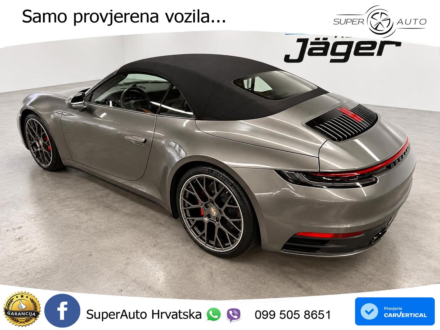 Porsche 911 Carrera 4S Cabriolet 3.0 (450 KS) PDK
