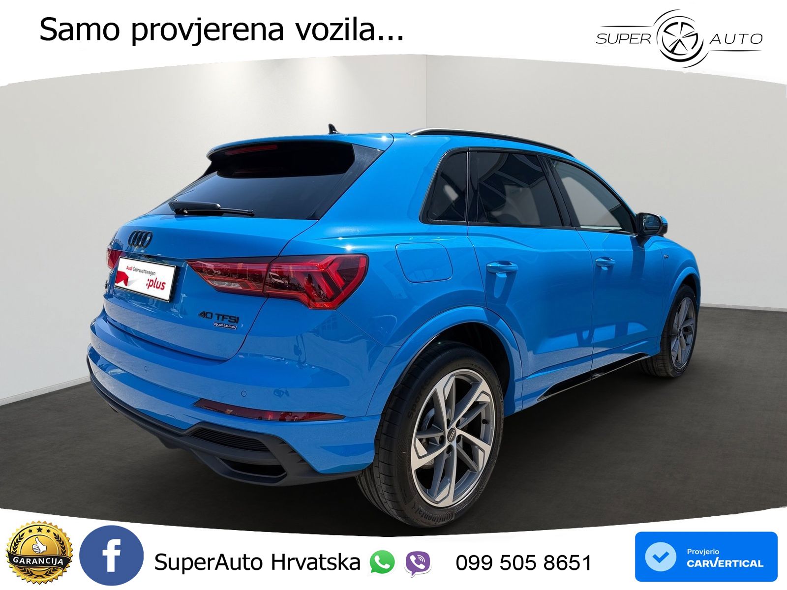 Audi Q3 40 TFSI (190 KS) quattro S tronic S line LED+ACC
