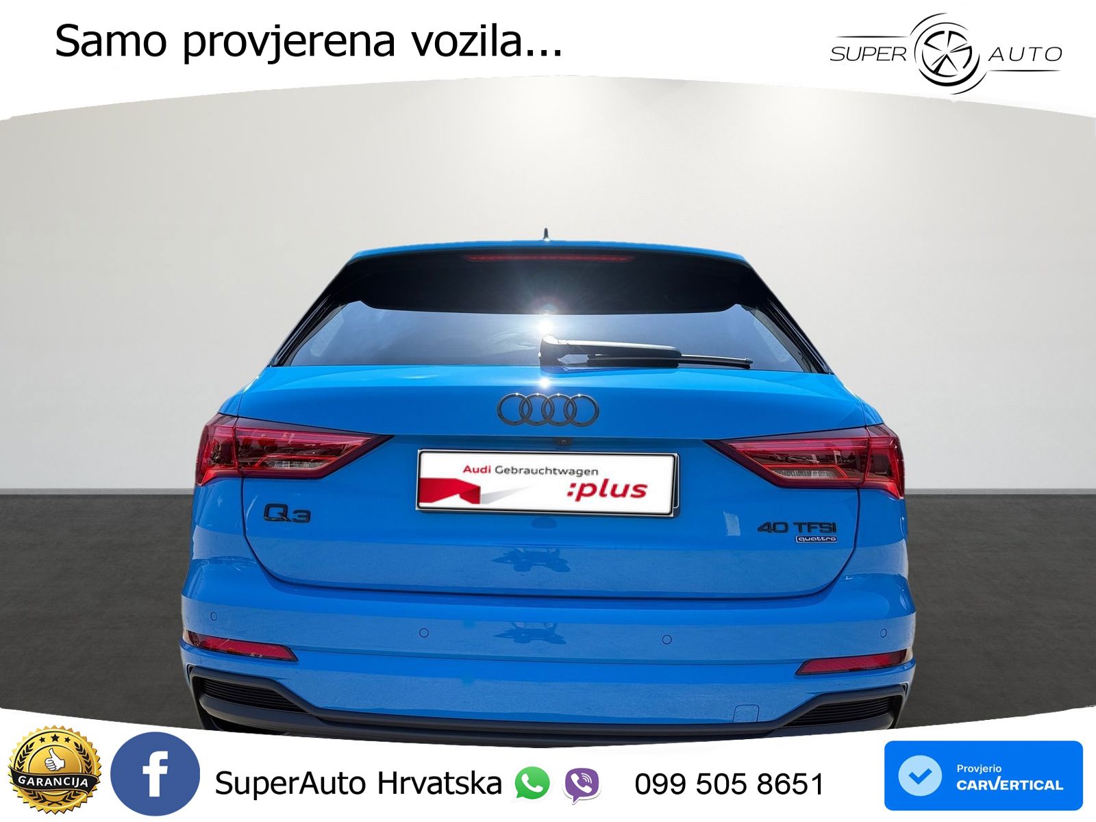 Audi Q3 40 TFSI (190 KS) quattro S tronic S line LED+ACC