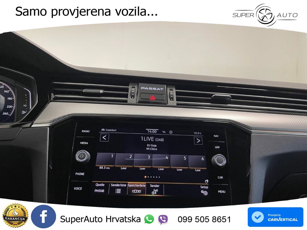 Volkswagen Passat Variant 2.0 TSI (190 KS) DSG Elegance MATRIX+GR SJED+KAM