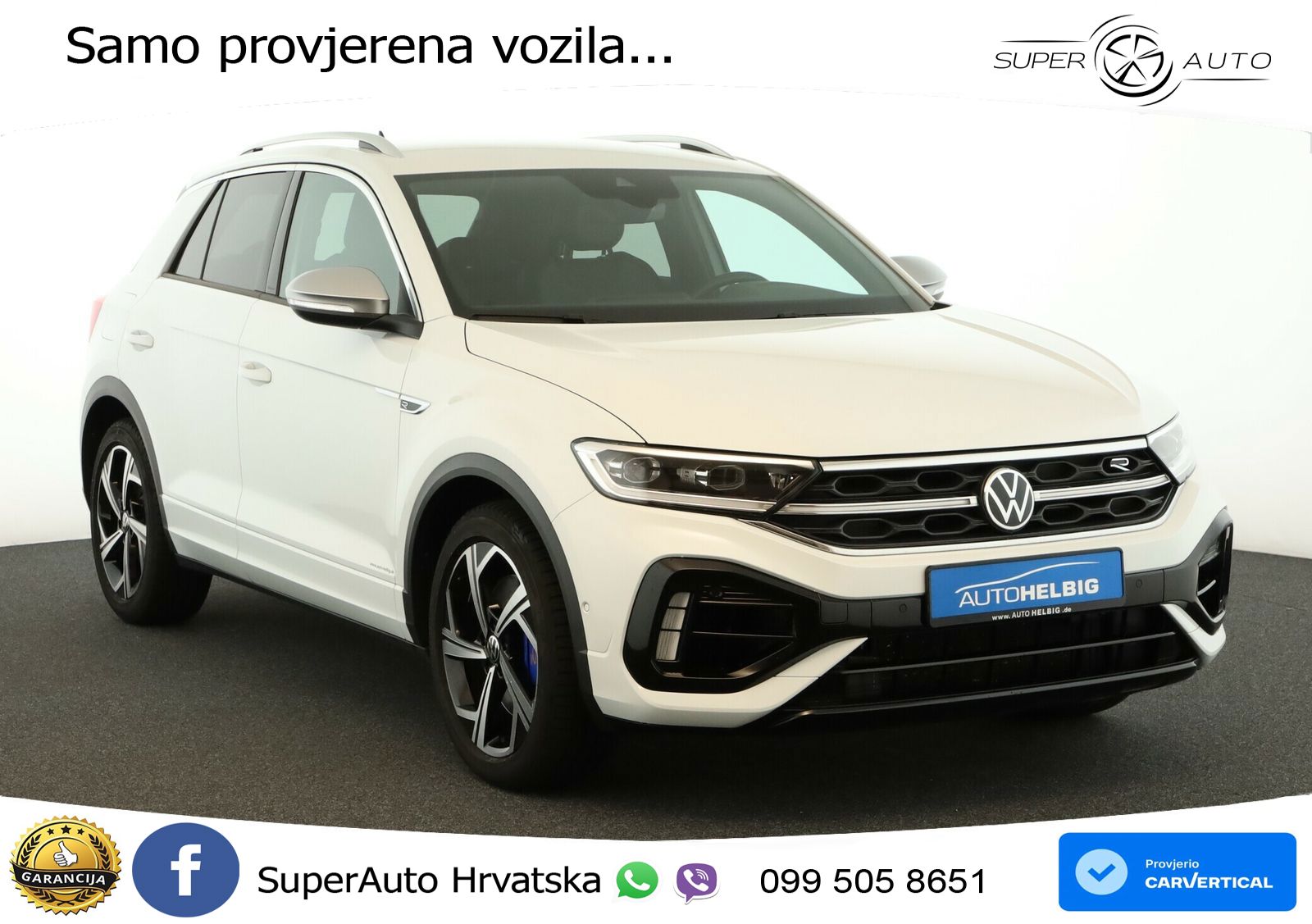 Volkswagen T-Roc R 2.0 TSI (300 KS) OPF 4M DSG MATRIX+GR SJED+KAM