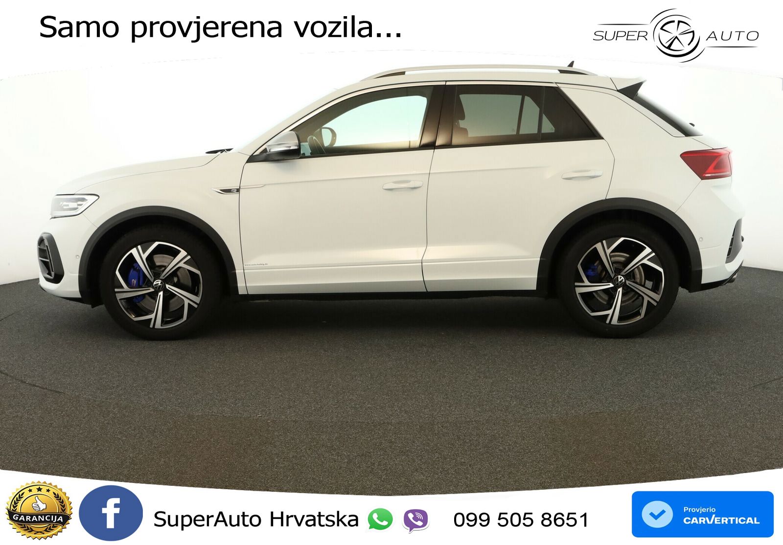 Volkswagen T-Roc R 2.0 TSI (300 KS) OPF 4M DSG MATRIX+GR SJED+KAM