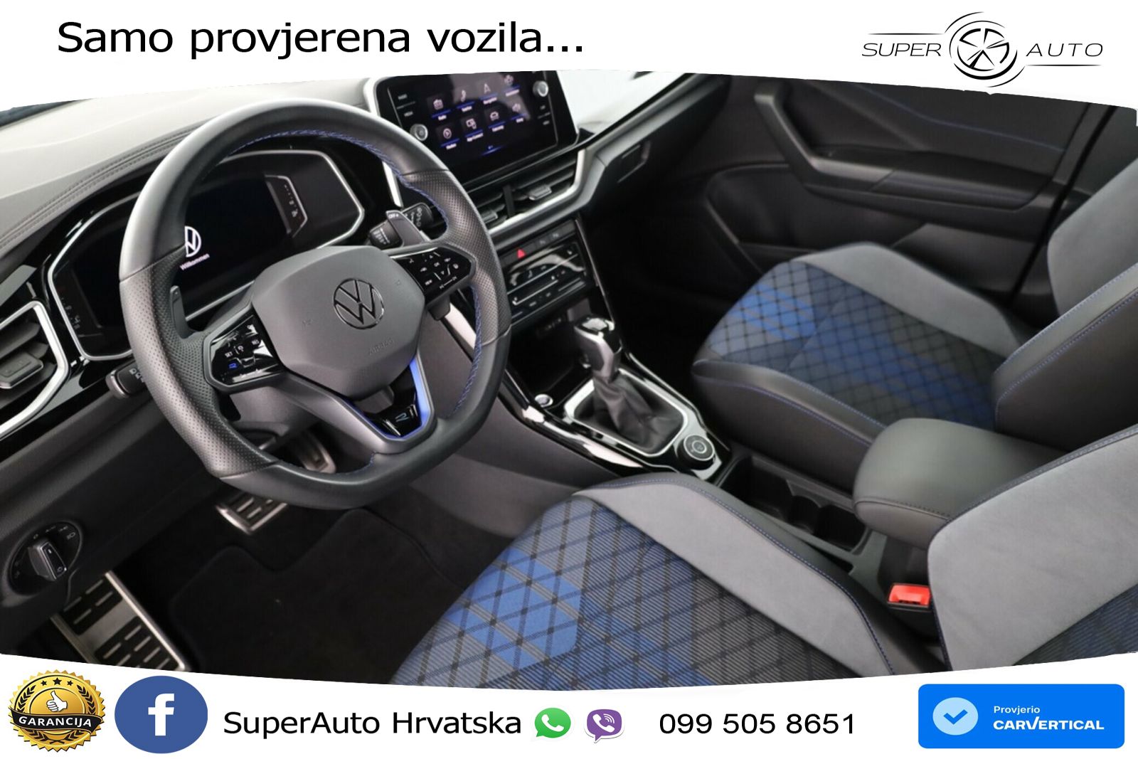 Volkswagen T-Roc R 2.0 TSI (300 KS) OPF 4M DSG MATRIX+GR SJED+KAM