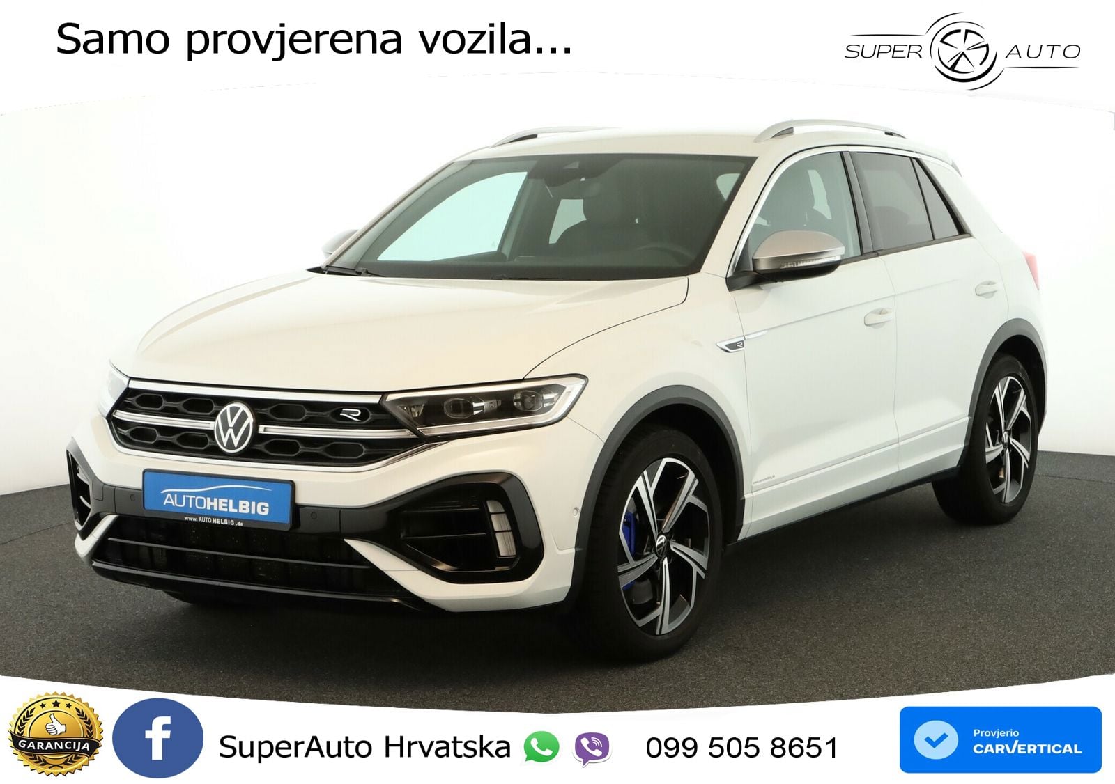 Volkswagen T-Roc R 2.0 TSI (300 KS) OPF 4M DSG MATRIX+GR SJED+KAM