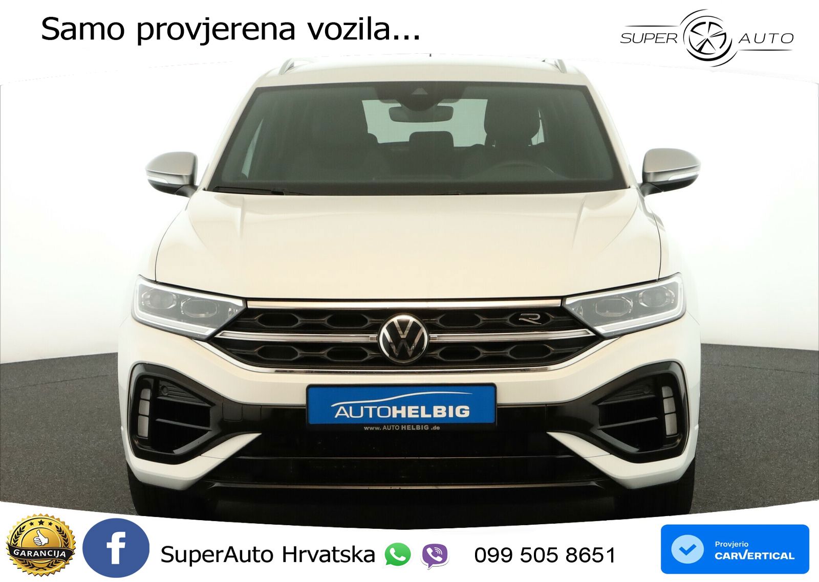 Volkswagen T-Roc R 2.0 TSI (300 KS) OPF 4M DSG MATRIX+GR SJED+KAM