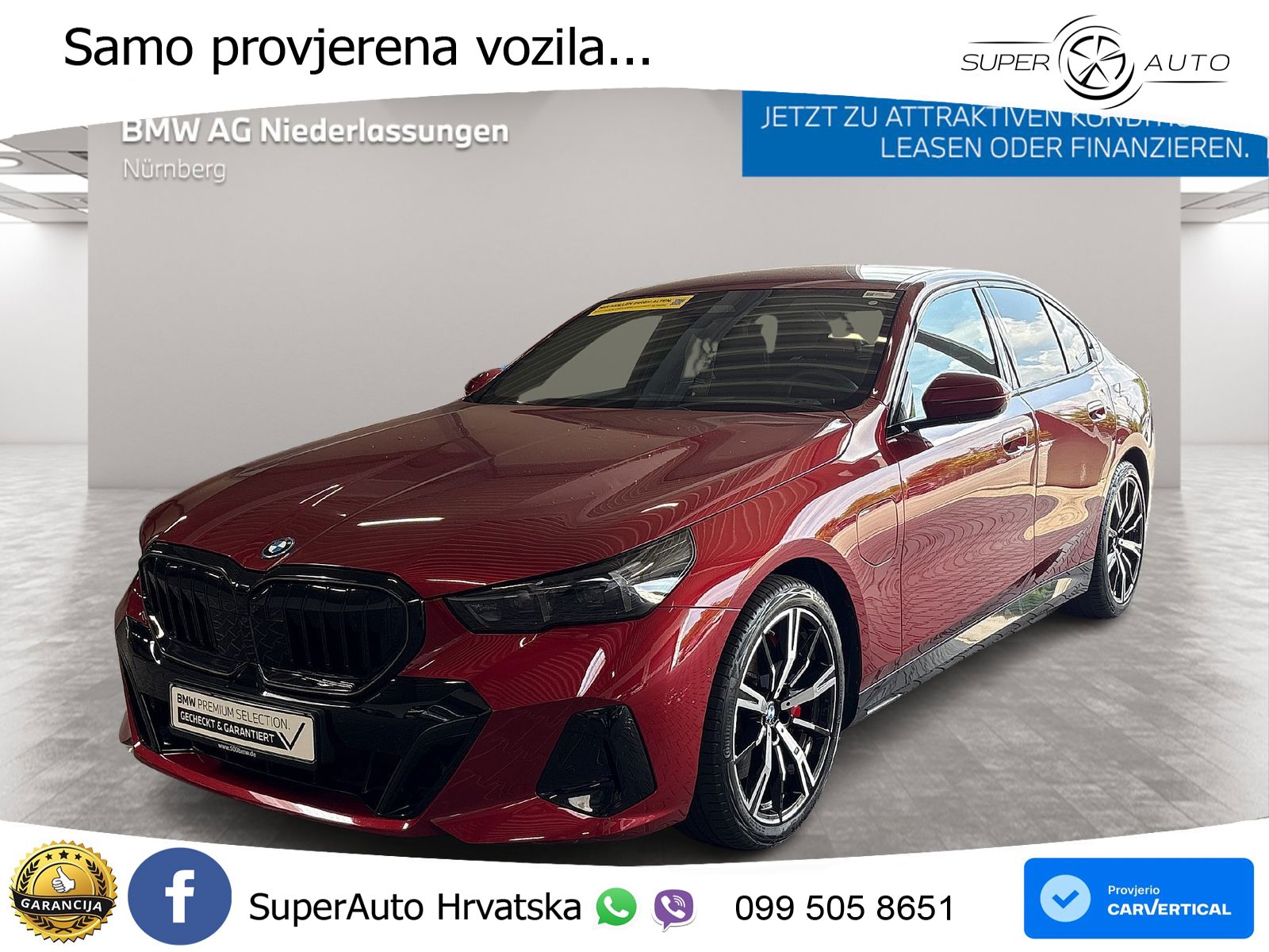 BMW 550e (489 KS) xDrive Steptronic M Sport LED+GR SJED+ACC