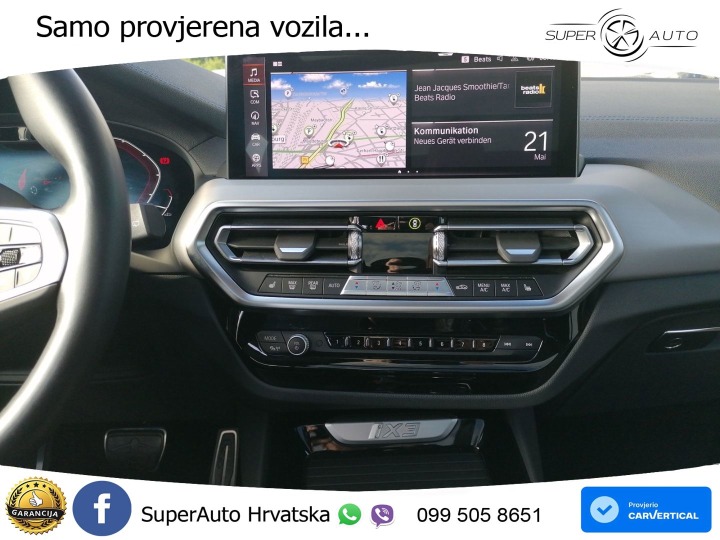 BMW iX3 80 kWh (286 KS)