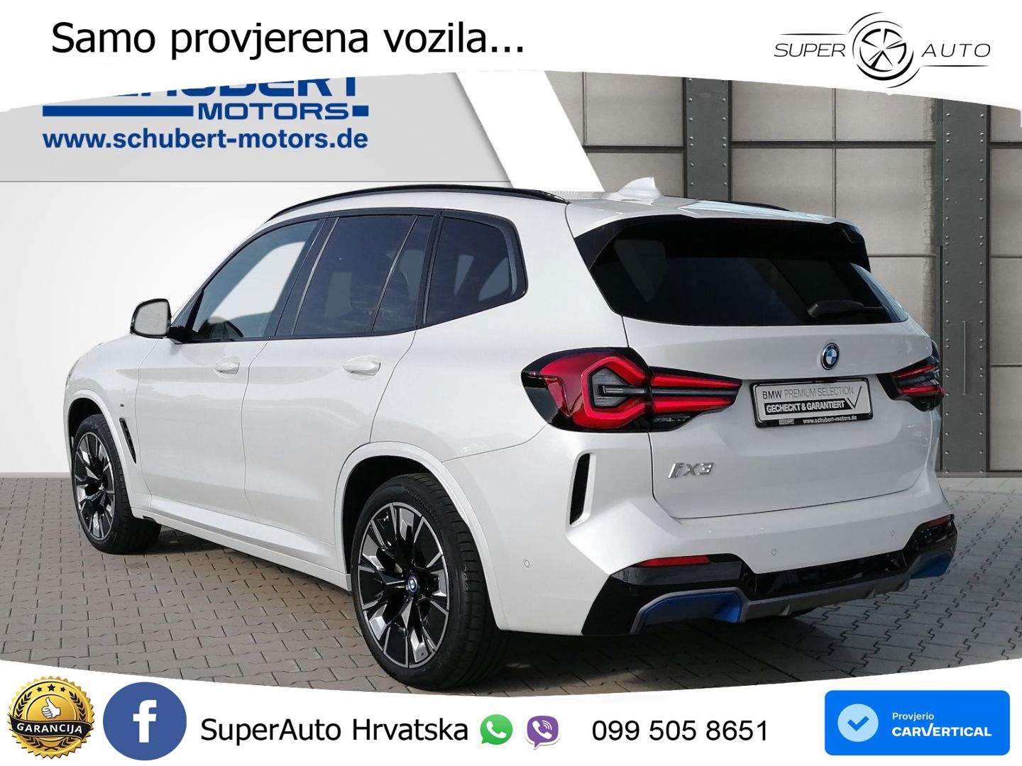 BMW iX3 80 kWh (286 KS)