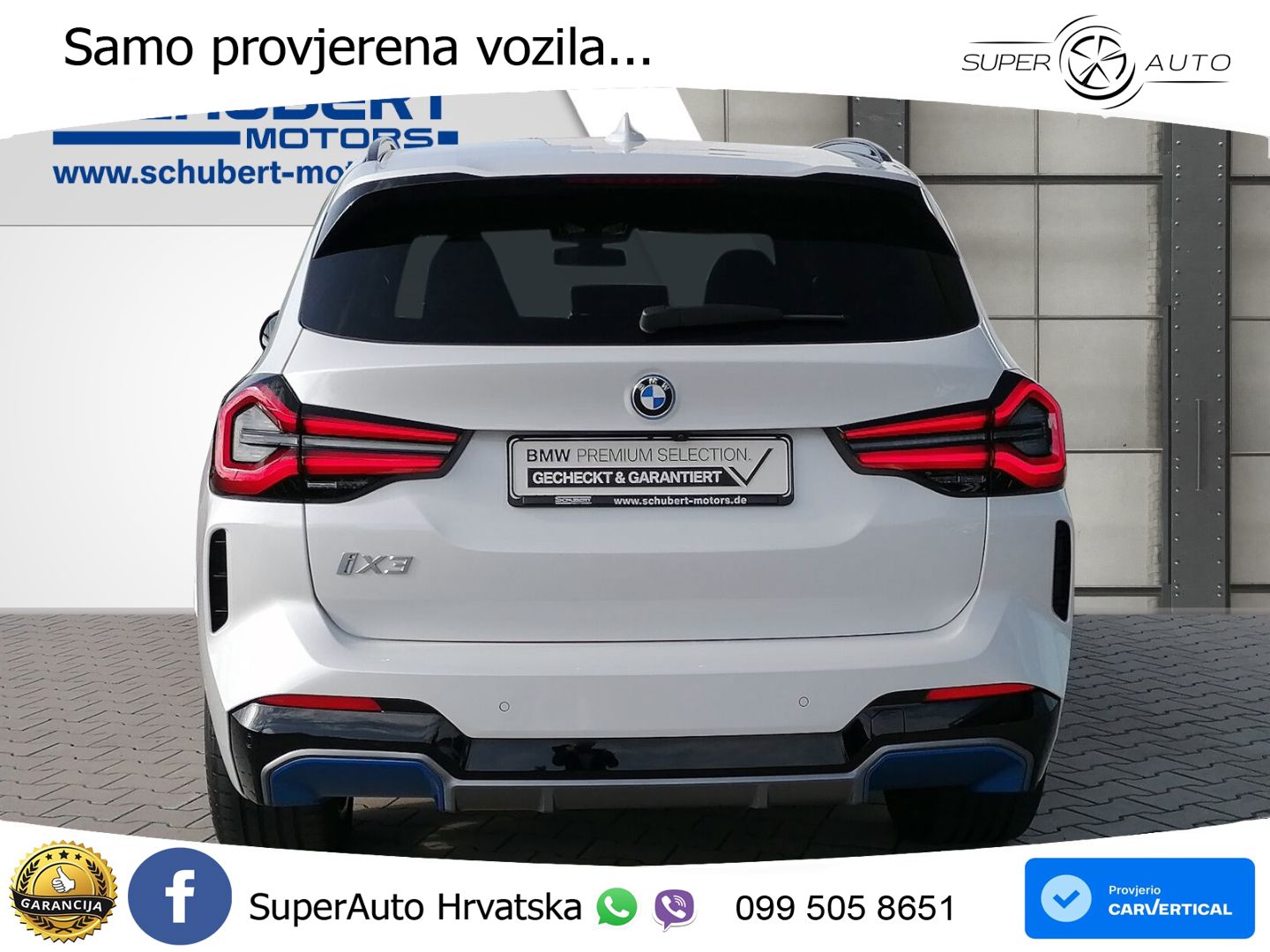 BMW iX3 80 kWh (286 KS)