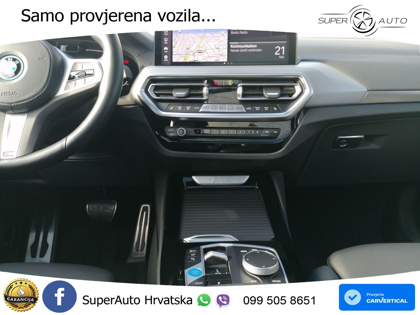BMW iX3 80 kWh (286 KS)