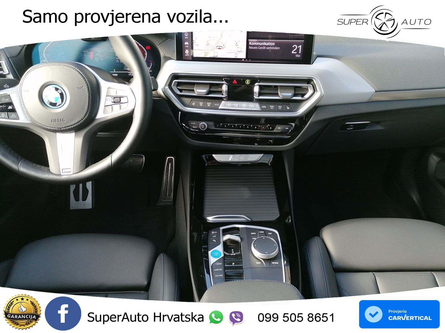 BMW iX3 80 kWh (286 KS)