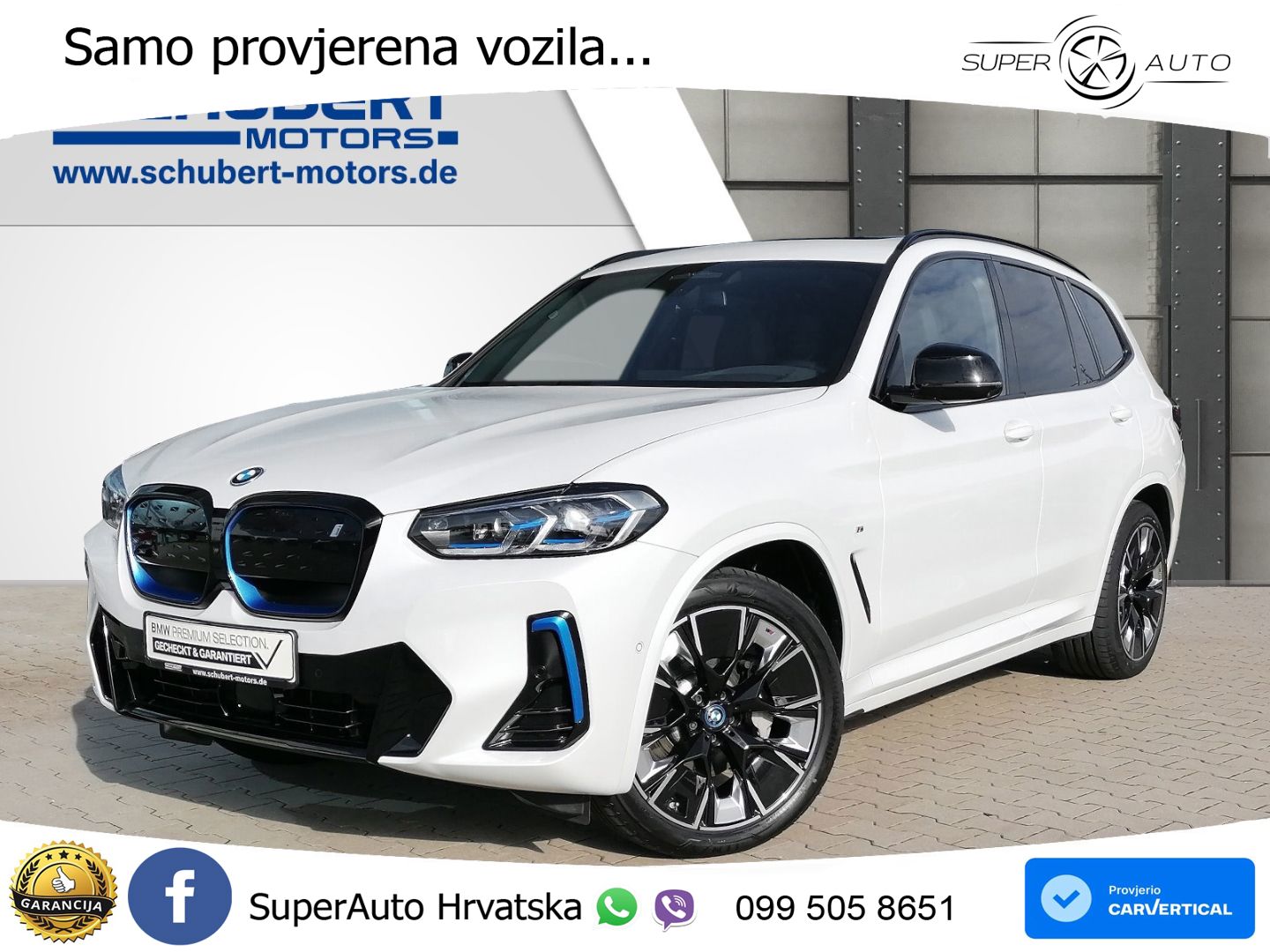 BMW iX3 80 kWh (286 KS)
