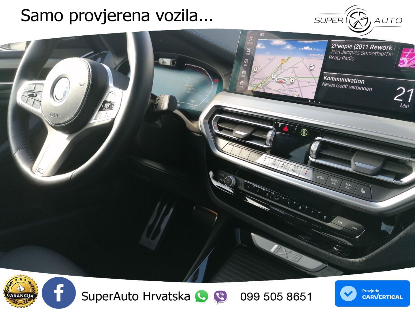 BMW iX3 80 kWh (286 KS)
