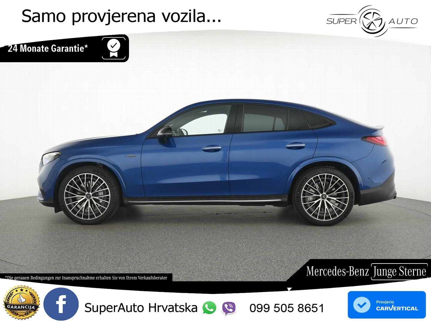 Mercedes GLC Coupe AMG GLC 43 (421 KS) 4MATIC AMG SPEEDSHIFT MCT 9G ACC+HEAD+GR SJED+360+PANO