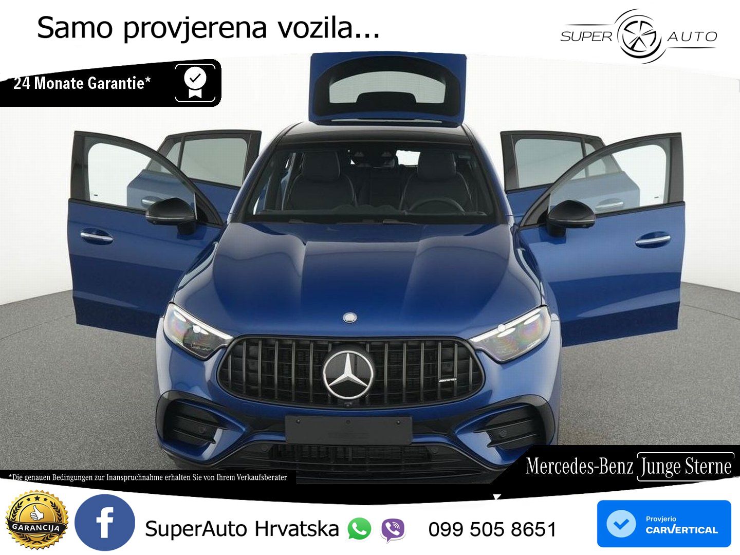 Mercedes GLC Coupe AMG GLC 43 (421 KS) 4MATIC AMG SPEEDSHIFT MCT 9G ACC+HEAD+GR SJED+360+PANO