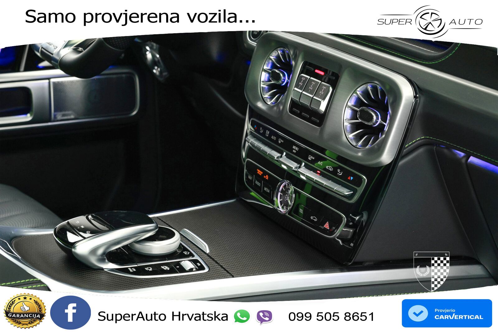 Mercedes AMG G 63 Long V8 (585 KS) 4MATIC 9G-TRONIC AMG SPEEDSHIFT TCT Manufaktur