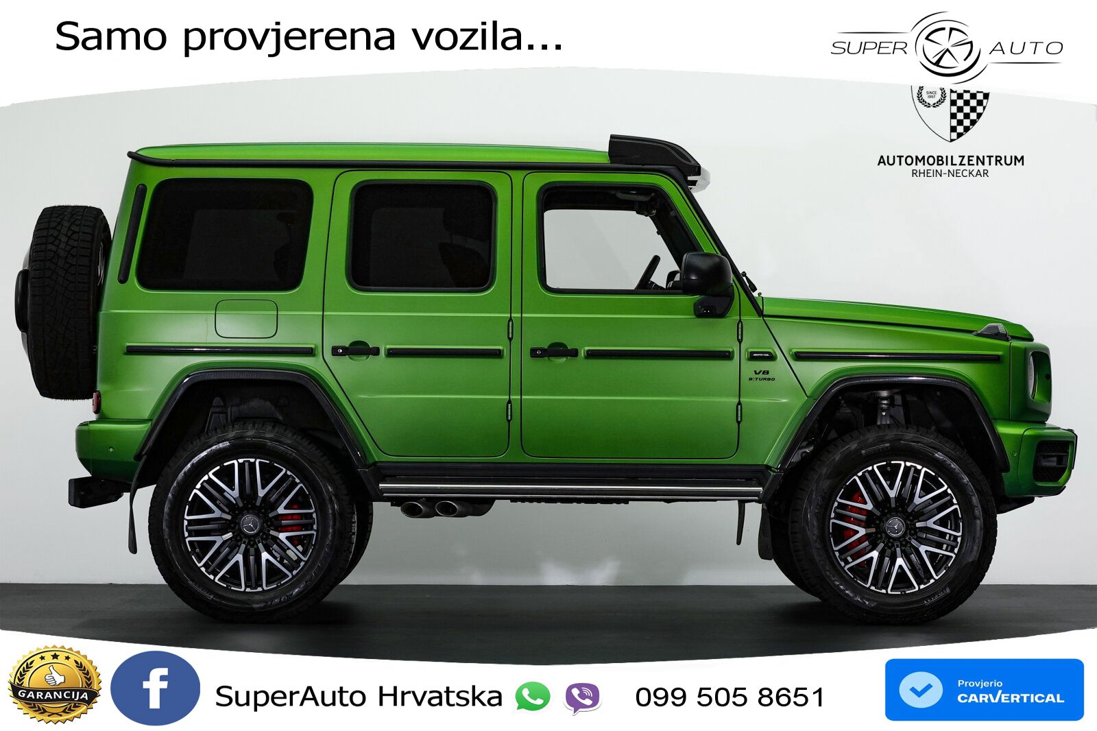Mercedes AMG G 63 Long V8 (585 KS) 4MATIC 9G-TRONIC AMG SPEEDSHIFT TCT Manufaktur