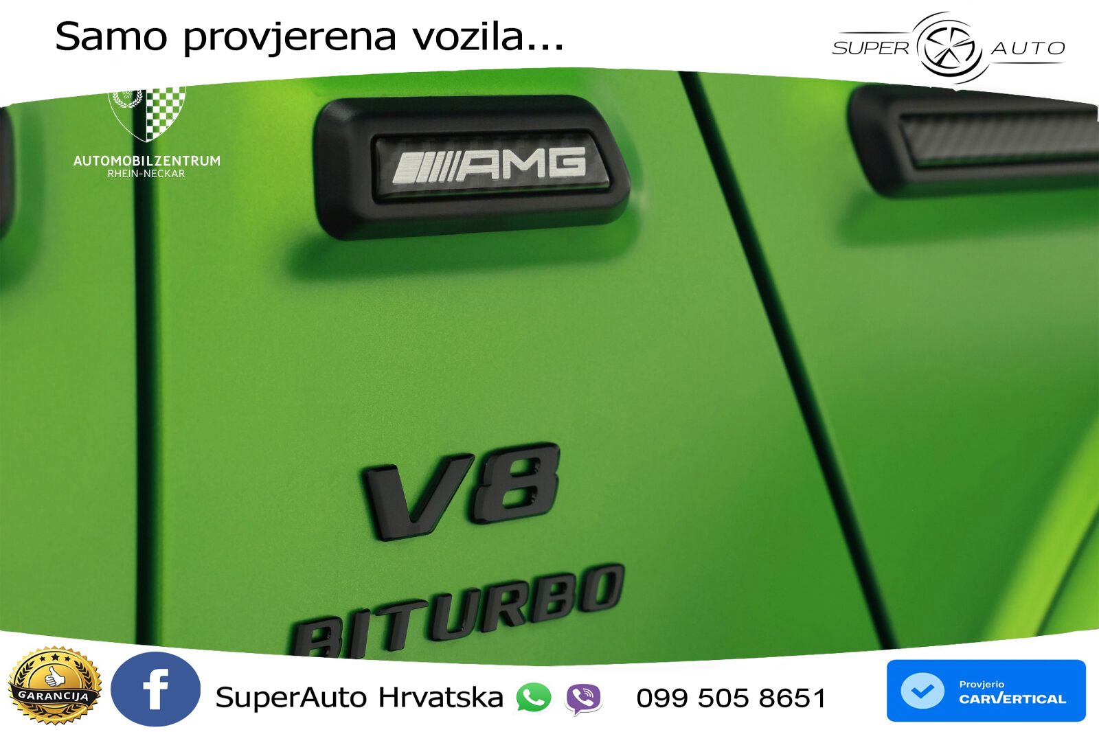 Mercedes AMG G 63 Long V8 (585 KS) 4MATIC 9G-TRONIC AMG SPEEDSHIFT TCT Manufaktur