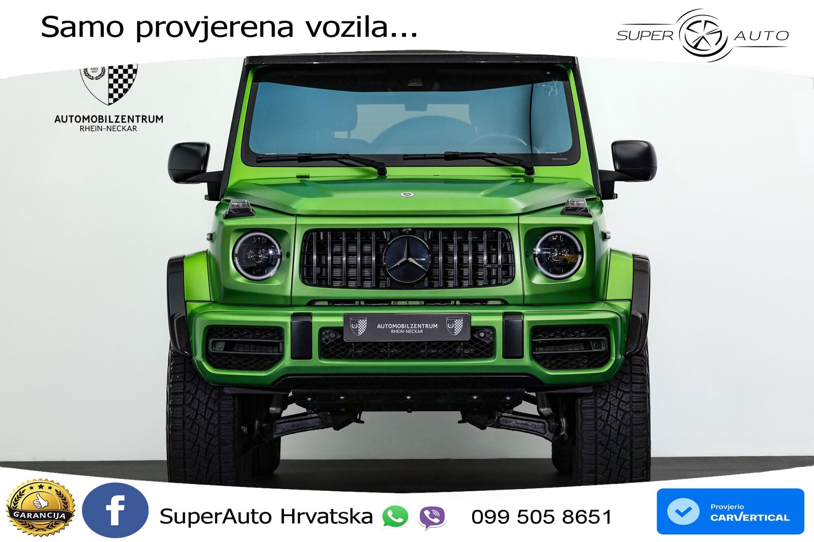 Mercedes AMG G 63 Long V8 (585 KS) 4MATIC 9G-TRONIC AMG SPEEDSHIFT TCT Manufaktur