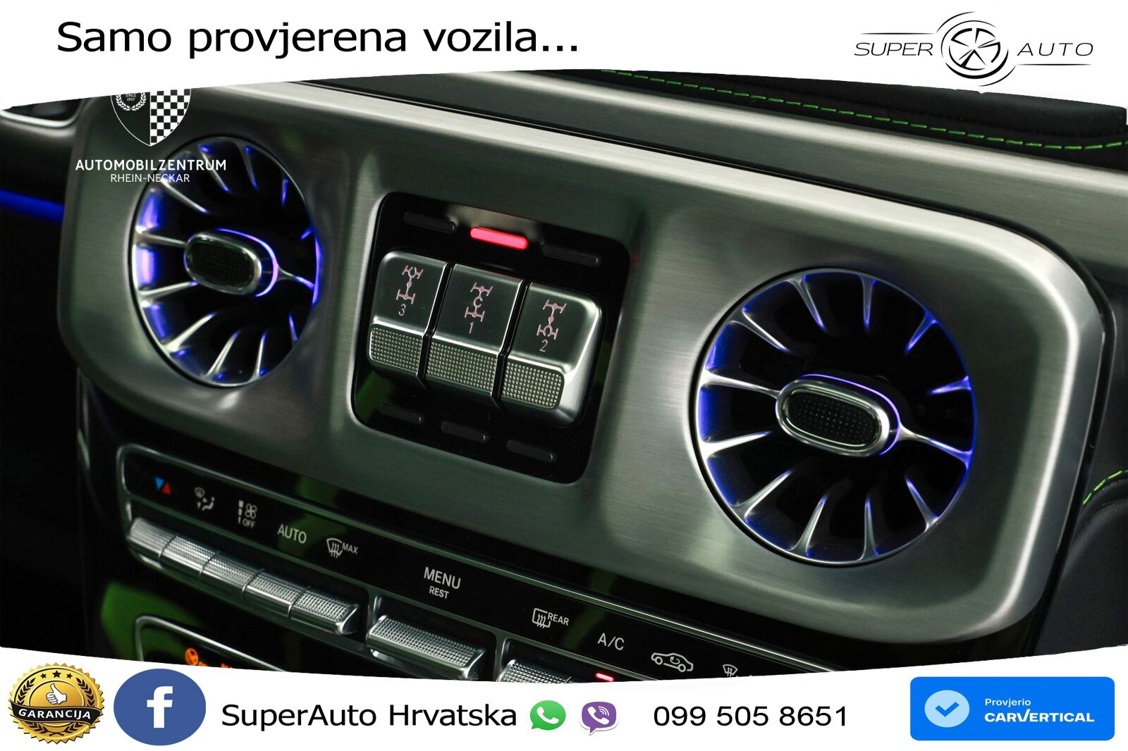 Mercedes AMG G 63 Long V8 (585 KS) 4MATIC 9G-TRONIC AMG SPEEDSHIFT TCT Manufaktur